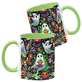 kubek-ceramiczny-330ml-zielony-wzory-halloween-jesien-na-prezent