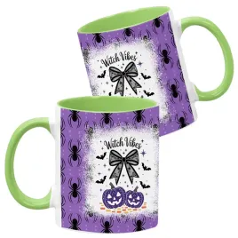 kubek-ceramiczny-330ml-zielony-wzory-halloween-jesien-na-prezent