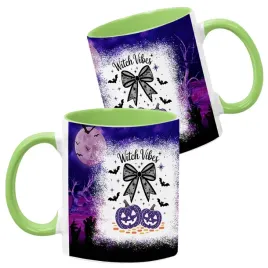kubek-ceramiczny-330ml-zielony-wzory-halloween-jesien-na-prezent