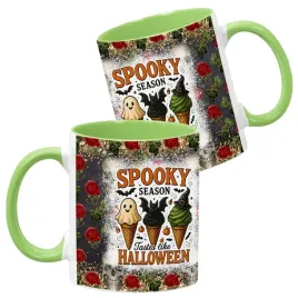 kubek-ceramiczny-330ml-zielony-wzory-halloween-jesien-na-prezent
