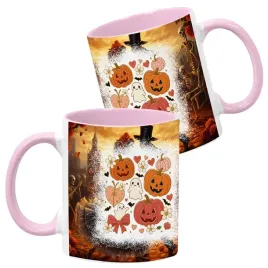 kubek-ceramiczny-330ml-rozowy-wzory-halloween-jesien-na-prezent