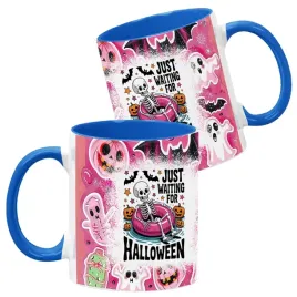 kubek-ceramiczny-330ml-niebieski-wzory-halloween-jesien-na-prezent