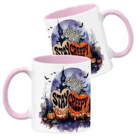 kubek-ceramiczny-330ml-rozowy-wzory-halloween-jesien-na-prezent