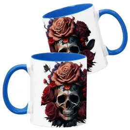 kubek-ceramiczny-330ml-niebieski-wzory-halloween-jesien-na-prezent