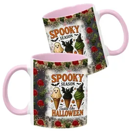 kubek-ceramiczny-330ml-rozowy-wzory-halloween-jesien-na-prezent