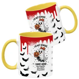 kubek-ceramiczny-330ml-zolty-wzory-halloween-jesien-na-prezent