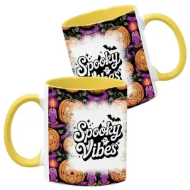 kubek-ceramiczny-330ml-zolty-wzory-halloween-jesien-na-prezent