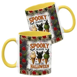 kubek-ceramiczny-330ml-zolty-wzory-halloween-jesien-na-prezent
