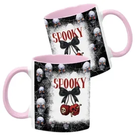 kubek-ceramiczny-330ml-rozowy-wzory-halloween-jesien-na-prezent