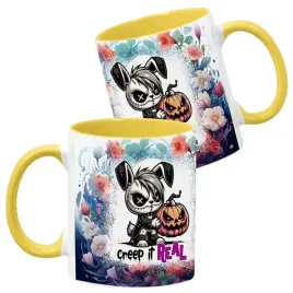 kubek-ceramiczny-330ml-zolty-wzory-halloween-jesien-na-prezent