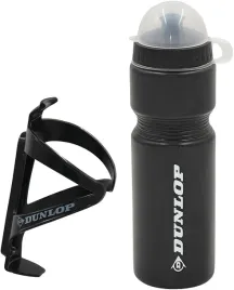 bidon-rowerowy-czarny-dunlop-750ml-z-koszykiem-i-srubami