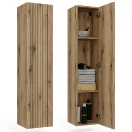 szafka-lazienkowa-wiszaca-slupek-regal-tigo-1d-dab-evoke-ryflowany-front