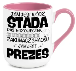 kubek-rozowy-elegant-na-prezent-dla-prezesa-jam-jest-wodz-stada-wzory