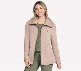 bluza-damska-skechers-go-snuggle-tunic-full-zip-jacket-brazowa-ja214-tpbr