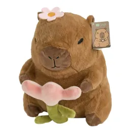 pluszowa-kapibara-z-kwiatem-27cm-pluszak-urocza-przytulanka-z-kwiatkiem
