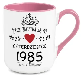 kubek-rozowy-elegant-na-prezent-na-40-urodziny-zycie-zaczyna-sie-po-wzory