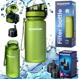 bidon-filtrujacy-butelka-na-wode-zielona-035l-aquaphor-city-3x-filtr