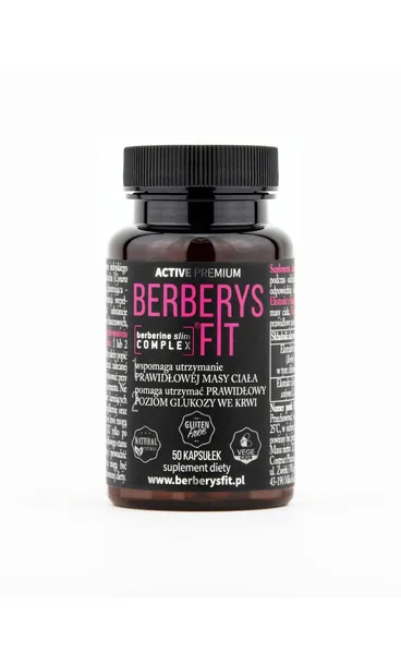Berberys Fit Active Premium 50 kapsulek