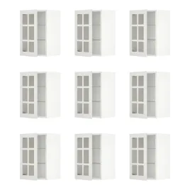 9-szt-szafka-wiszaca-biala-40x60-cm-z-przeszklonymi-drzwiami