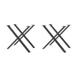 2-szt-noga-stolu-70-cm-czarnoszara-w-ksztalcie-x-2-sztuki