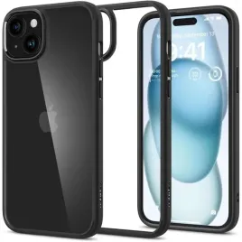 etui-spigen-ultra-hybrid-na-iphone-15-czarny-mat
