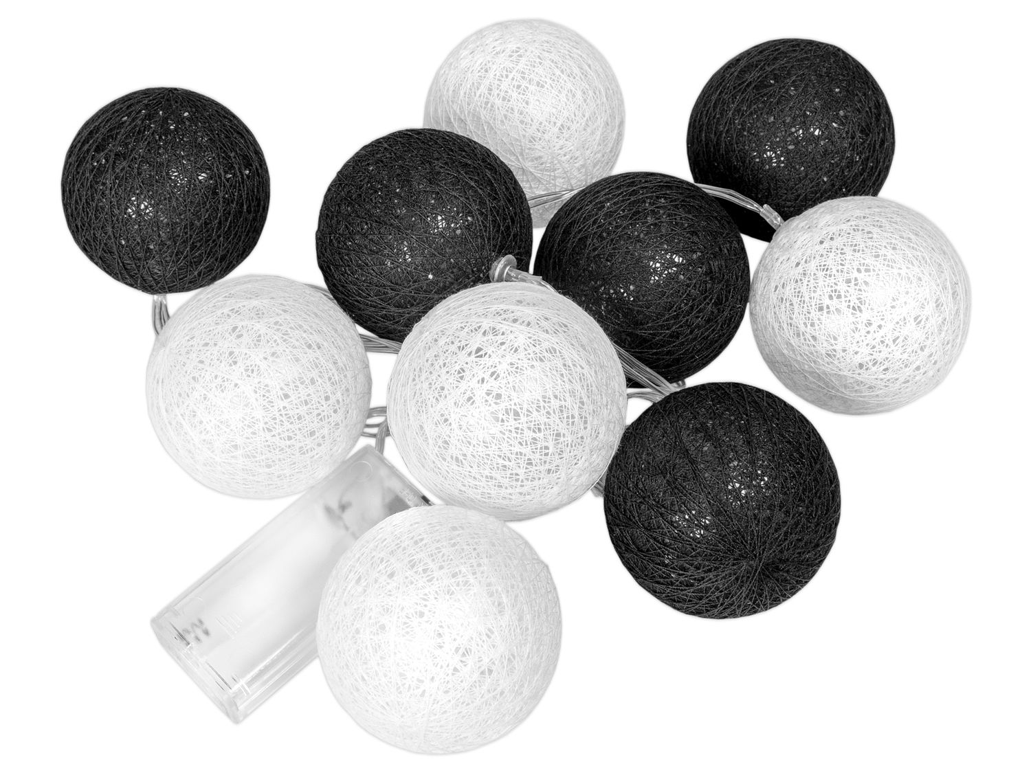 Promocja Cotton Balls Świecące Lampiony Kule Led 10 Kul wyprzedaż przecena