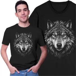 koszulka-meska-z-nadrukiem-z-wilkiem-wolf-wilk-wataha-natura-prezent