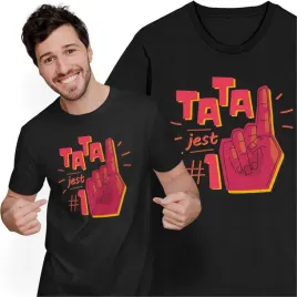 koszulka-meska-dzien-taty-ojca-t-shirt-dla-taty-tata-jest-1