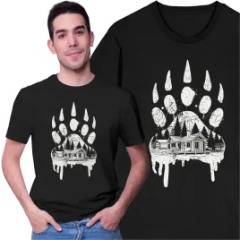 koszulka-meska-w-gory-grizzly-bear-niedzwiedz-zwierzeta-tatry