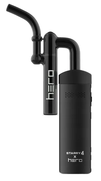 X-Max Starry 4 X HERO bubbler XL deep black CZARNY do waporyzatora