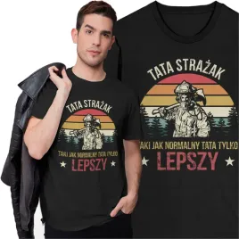 koszulka-meska-dzien-taty-ojca-prezent-dla-strazaka-najlepszy-tata-strazak