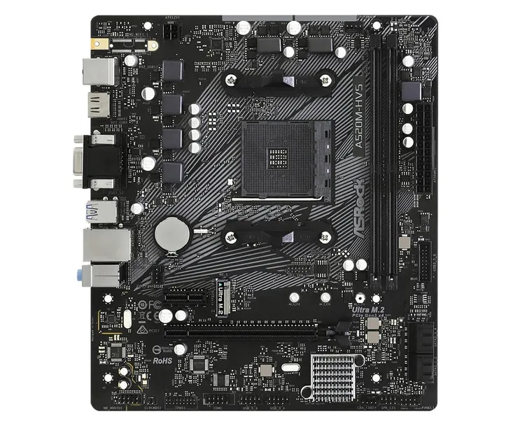 asrock-a520m-hvs-amd-a520-socket-am4-micro-atx