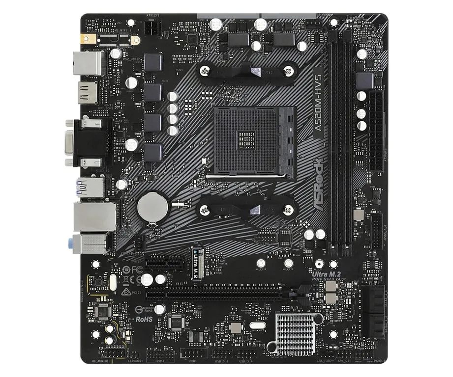 asrock-a520m-hvs-amd-a520-socket-am4-micro-atx