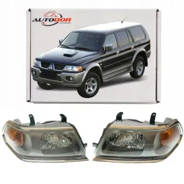 mitsubishi-pajero-montero-sport-01-07-lampy-reflektory-lewy-prawy-przod-kpl