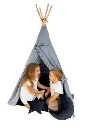 tipi-zestaw-niebieski-tipi-mata-3-poduszki