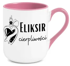 kubek-rozowy-elegant-na-prezent-eliksir-cierpliwosci-upominek-wzory