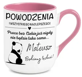 kubek-rozowy-elegant-na-prezent-praca-bez-ciebie-juz-nie-bedzie-taka-imie