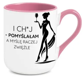kubek-rozowy-elegant-na-prezent-i-ch-j-pomyslalam-a-mysle-raczej-zwiezle
