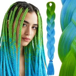 wlosy-syntetyczne-color-braids-ultra-proste-ombre-niebieski-zielony-acm75