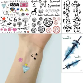 tatuaze-tatuaz-zmywalny-tymczasowe-rozne-ozdoby-tattoo-tatuaz-6-szt