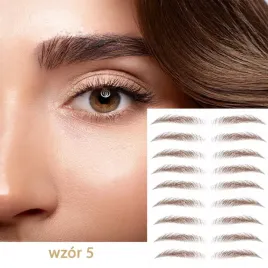 naklejki-brwi-tatuaz-tymczasowy-wzor-5-kolor-brazowy-wodoodporne-9-par