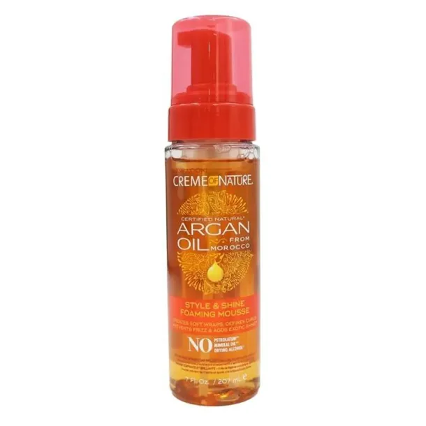 Creme Of Nature Style&Shine Foaming Mousse pianka stylizująca do afroloków