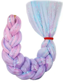 wlosy-syntetyczne-warkoczyki-ombre-proste-brokatowe-pastel-ombre-kolorowe