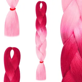wlosy-syntetyczne-henlon-proste-na-warkoczyki-ombre-neonowe-rozowe-60cm