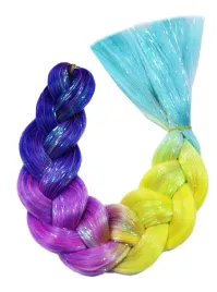 wlosy-syntetyczne-warkoczyki-ombre-proste-brokatowe-neonowe-ombre-4-kolory
