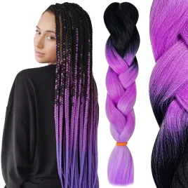 wlosy-syntetyczne-warkoczyki-ombre-3-kolorowe-czarny-fiolet-roz-60cm-m56