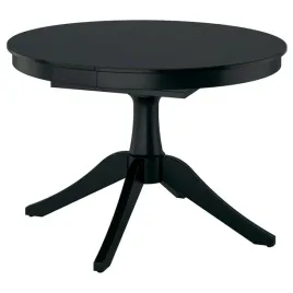 ikea-rosentorp-stol-rozkladany-czarny-110-155-cm