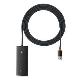 baseus-lite-series-hub-4-portowy-usb-4x-usb-a-3-0-2m-czarny