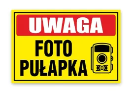 tabliczkaznak-tablica-uwaga-foto-pulapkaor30x20-cmorpcv-5mm-druk-uv
