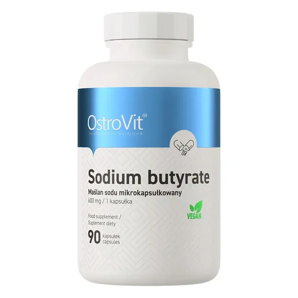 OSTROVIT Maślan Sodu 600 mg (90 kaps.)